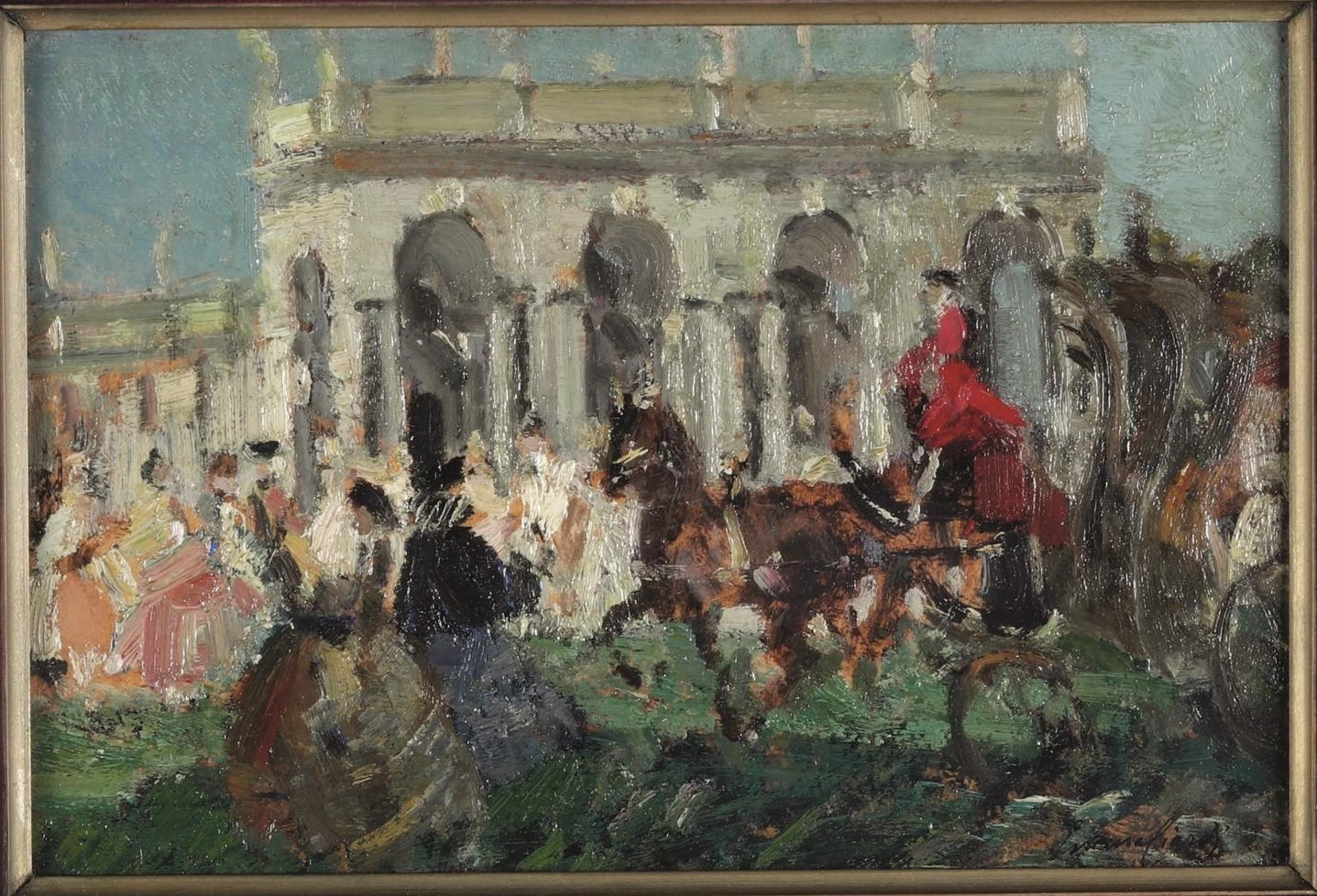 Carrozza con figure